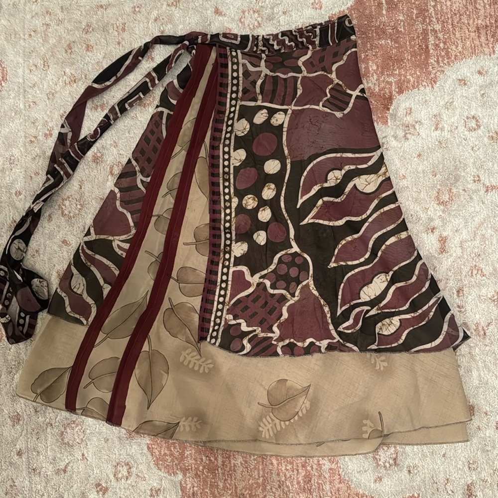 Baba magic wrap skirt